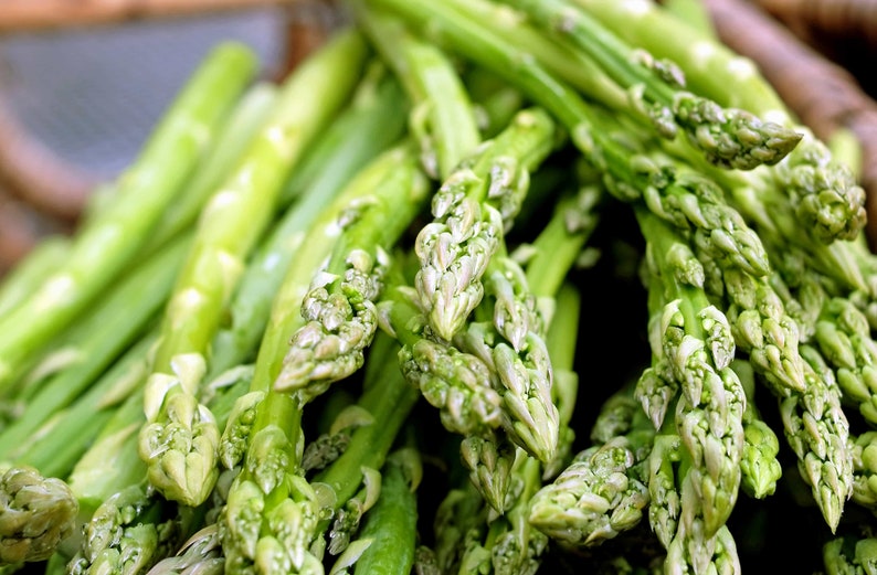 Freeze dried asparagus