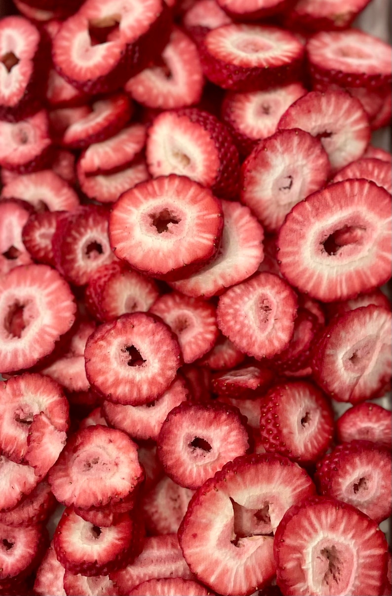 Freeze dried strawberries