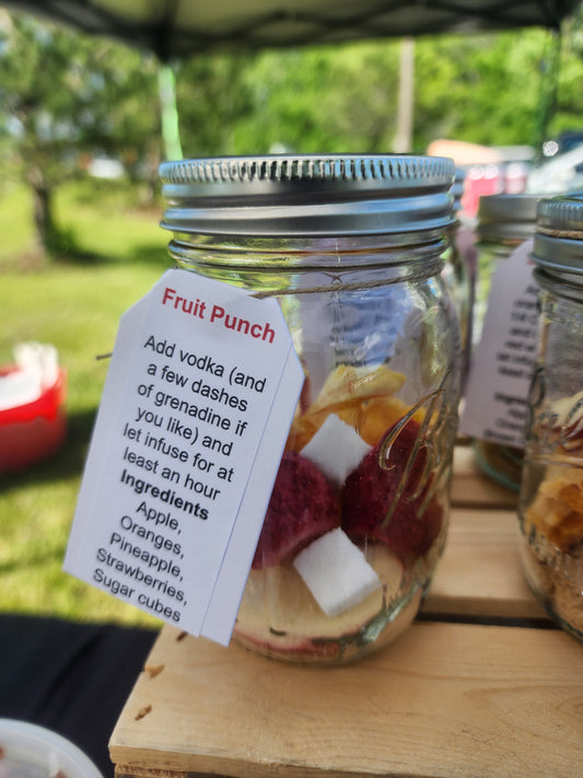 Fruit punch cocktail